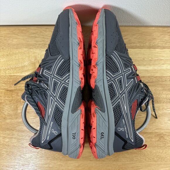 Asics Womens Gel Venture 8 1012A708 Gray Running Shoes Sneakers Size 9.5 - Picture 8 of 16